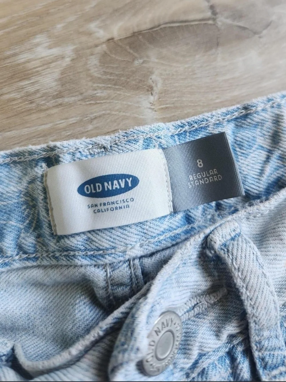 Old Navy Light Blue Denim Kids Shorts